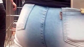 What a hot ass in those jeans at the shop!