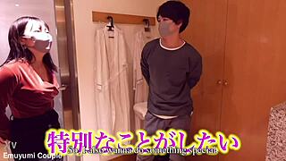 【バレンタイン】ド変態な美人妻が全身チョコレートで腰振りまくってアクメ連発　女性向け　ハメ撮り　喘ぎ声　絶頂　はめどり　アヘ顔　sex　背面座位　美巨乳　かわいい　個人撮影　素人　日本人　えむゆみ