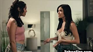 Young cute teen with big tits licked and muff dived before hardcore pussy fucking