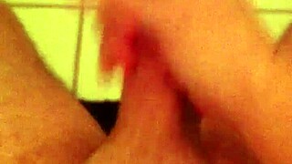 toilet wanking feels so relieving