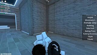 Chicas traviesas enjoy roblox game fun.