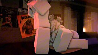 Relaxing Fun In Her Room During Sunset