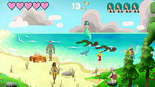 lets play paradise island part 3 he fuck me in public right in the pussy 😏