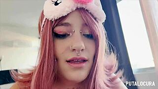 Putalocura - la cerdita tetona deedee rides torbe's cock and swallows all his cum