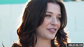 Petite Brunette Jade Maris Starts Her Erotic Games Part 1