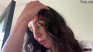 Eating Pizza With Cum On My Face In A Public Cafe