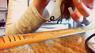 In this ASMR video, long nails caress sexy hands and nails sensually