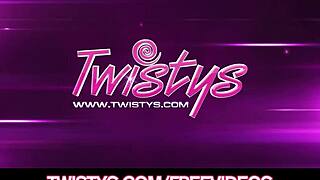 Blonde milf Stevie Shae indulges in self-pleasure on the pool table, her fingers exploring intimately under lingerie.