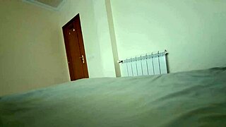 cheating wife in sexy maid outfit fucks her friend 😈 so hot!