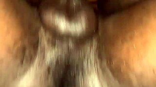 Ebony Fat Ass Beauty Fucked Raw Until Full Creampie