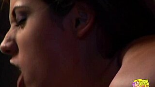 Lucky Brunette Babe Loses Her Red Lingerie And Enjoys A Shower With Girlfriend