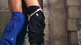 sister escapes university to fuck secretly outdoors