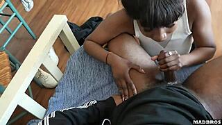 A Dominatrix Guard With Big Tits Catches Us And Wants To Suck Us To Avoid Police