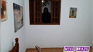 Fernanda Chocolate Pegou O Vagabundo Se Masturbando Ela Entrou No Quarto E Deu Pra Ele Bem Gostoso E Com Direito A Sexo Anal Ela Pedi Leite Na Boca Completo No Sheer!