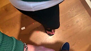 kiwi piss drinking milf slut used as toilet while trying on clothes at the mall 😈