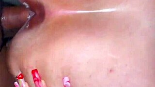 She was on her period, but the swinger group at the gym pounded her latina ass doggy style.