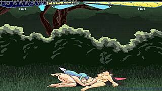 Watch Tiki and Tiki's fairy fighting masturbation compilation, no cooldown, 2x v2