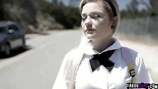 Virgin Cute Teen 18+ Explores Anal First Time