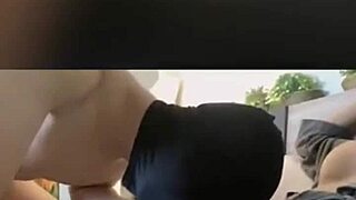 nine guys are pounding a ladyboy's dick, asian trans in stockings outdoors