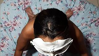 He Enjoys Eating My Tight Ass In Amateur Anal Session