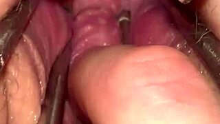 Fist Queen Gets Pussy Stretched With Metal Ring 😏