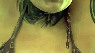 Intense Gym Workout Leaving Her Soaking Wet Down the Legs