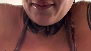 Intense Gym Workout Leaving Her Soaking Wet Down the Legs