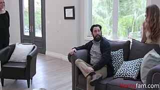 Stepdad Gets Back On Cheating Wife By Fucking Daughter Audrey Hempburne