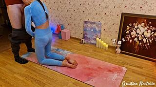 Fucked My Yoga Addicted Girl 😍