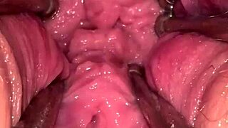 Fist Queen Gets Pussy Stretched With Metal Ring 😏