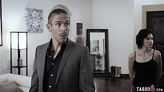 Babysitter Takes Care Of The Huge Cock As Well