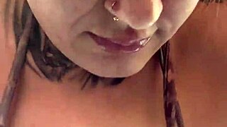 Intense Gym Workout Leaving Her Soaking Wet Down the Legs