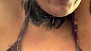 Intense Gym Workout Leaving Her Soaking Wet Down the Legs