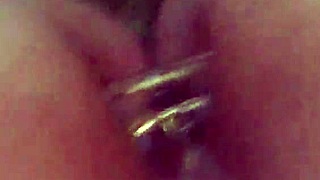 anal plug insertion and masturbating with a g-spot vibrator 😏