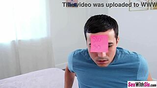 Petite teen 18+ stepsister bianca bangs loves sex games and she used stepbro