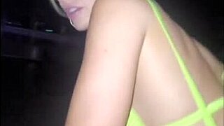 POV blonde raver slut leads you to rooftop for blowjob and creampie 😈