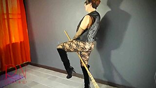 halloween 2021 witch in a black sexy suit black playboy bunny regina noir backstage