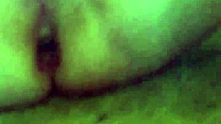 anal plug insertion and masturbating with a g-spot vibrator 😏