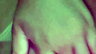 horny woman attacks again with toys while husband works, dripping wet pussy solo play