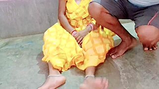 Desi bhabhi licks pussy at devar bangali