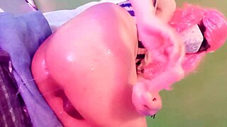 Tranny eating grapes through ass trailer - maddy diamond