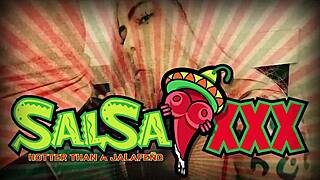 Spicy sucking on the terrace