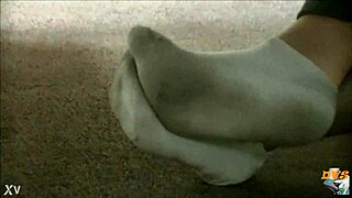 Dirty socks hidden in candid view