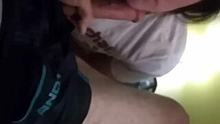 Sexy ex tempts with big tits before swallowing monster cock deep.