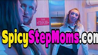 Busty Elegant Woman Enjoys Relaxing Day With Neighbor