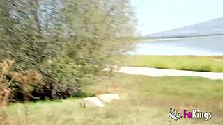 The swamp makes Briseida Myers so horny, she wants to do nudism and fuck outdoors. 🌿💦