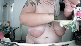 Come see me doing the dishes at home, it's relaxing! 😊