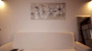 Angel falls and dances.