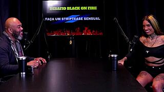 Morena Stripper Shows Tits