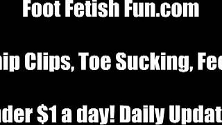 Worshipping Our 18 Year Old Feet